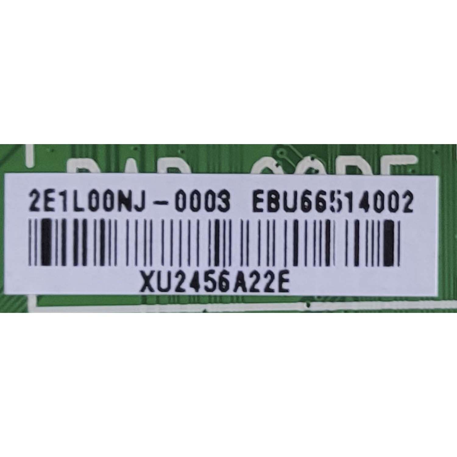 MAIN PARA TV LG / NUMERO DE PARTE EBU66514002 / EAX69581203(1.0) / 2E1L00NJ-0003 / PANEL NC500TQG-AAKP1 / MODELO 50NANO75SPA.BWPYWM	 - Imagen 2